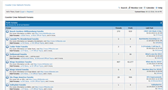 Desktop Screenshot of forums.coastercrewnetwork.com